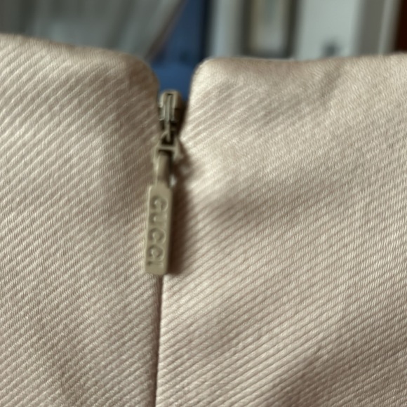 Gucci dress, Made in Italy, Platinum, Size 42 - Picture 5 of 5